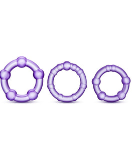 Stay Hard Cockrings Purple