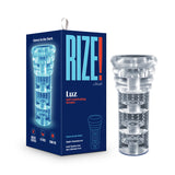 Rize Luz Glow In The Dark Self Lubricating Stroker Clear Default Title
