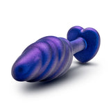 Anal Adventures Matrix Bumped Bling Plug Sapphire