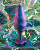 Anal Adventures Matrix Bumped Bling Plug Sapphire