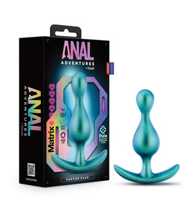 Anal Adventures Matrix Photon Plug Neptune Teal Default Title