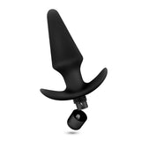 Anal Adventures Vibrating Plug Black Default Title