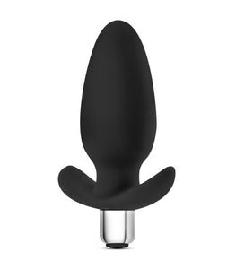 Luxe Little Thumper Black Anal Plug Default Title