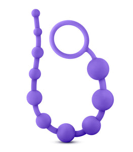 Luxe Silicone 10 Beads Purple