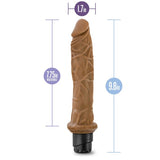 Dr Skin Cock Vibe #8 9.75 Mocha "