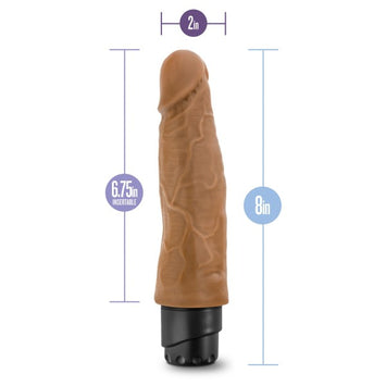 Dr Skin Cock Vibe #14 8 Mocha 