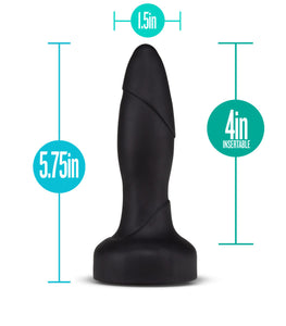 Anal Adventures Platinum Drive Plug Black