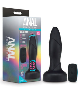 Anal Adventures Platinum Drive Plug Black