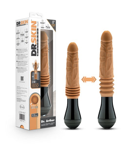 Dr Skin Dr. Arthur Thrusting Gyrating Vibrating Dildo Tan Default Title