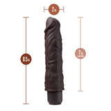 Dr. Skin Silicone Dr. David 8 In Vibrating Dildo