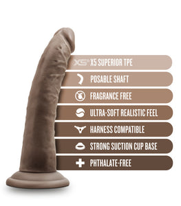 Dr. Skin Plus 7in Poseable Dildo