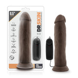 Dr. Skin Dr. Throb 9.5in Vibrating Cock W/ Suction Cup