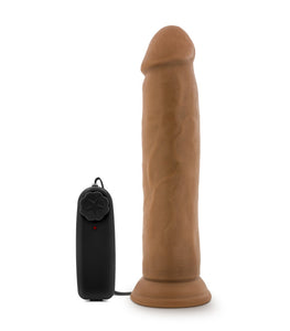 Dr. Skin Dr. Throb 9.5in Vibrating Cock W/ Suction Cup