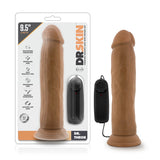 Dr. Skin Dr. Throb 9.5in Vibrating Cock W/ Suction Cup