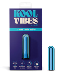 Kool Vibes - Rechargeable Mini Bullet - Blueberry