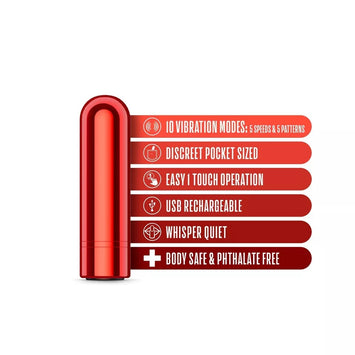 Kool Vibes - Rechargeable Mini Bullet - Cherry Default Title