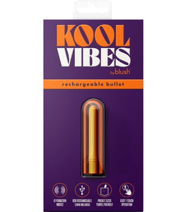 Kool Vibes - Rechargeable Mini Bullet - Tangerine