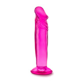 B Yours Sweet Small Dildo W/ Suction Cup Pink 6"