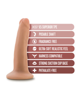 Dr. Skin Plus 5in Poseable Dildo