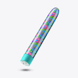 Limited Addiction Utopia 7 In Rechargeable Vibe Aqua