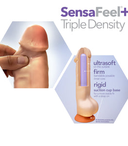 Dr Skin Plus 6in Poseable Dildo Vanilla