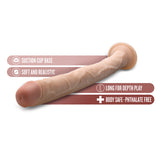 Dr Skin 19in Dildo Beige