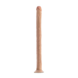 Dr Skin 19in Dildo Beige