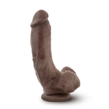 Dr Skin Mr Mayor 9 Dildo W/ Suction Cup Chocolate 