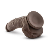 Dr Skin Mr Mayor 9 Dildo W/ Suction Cup Chocolate "