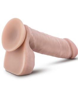 Dr. Skin Dr. William 8in Dildo W/ Balls Beige