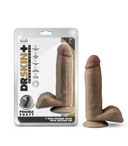 Dr. Skin Plus 7in Poseable Girthy Dildo