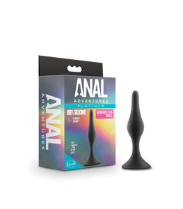 Anal Adventures Beginner Anal Plug Small Black Default Title