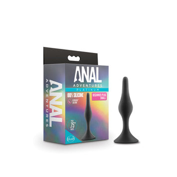 Anal Adventures Beginner Anal Plug Small Black Default Title