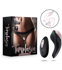 Temptasia Heartbeat Panty Vibe W/ Remote Pink Default Title