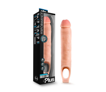 Performance Plus Silicone Cock Sheath Penis Extender Vanilla 10