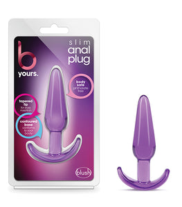B Yours Slim Anal Plug Purple Default Title