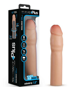 Performance Plus 1.25in Silicone Penis Xtender Beige Default Title