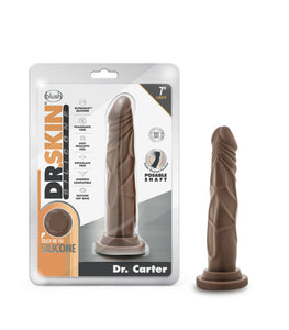 Dr Skin Silicone Dr Carter 7 In Chocolate