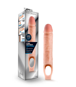 Performance Cock Sheath Penis Extender Vanilla 9