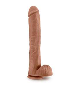 Au Naturel Daddy 14in Dildo Mocha