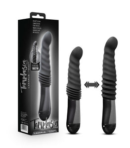 Temptasia Lazarus Thrusting Dildo Black Default Title