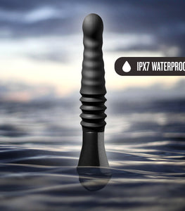 Temptasia Lazarus Thrusting Dildo Black Default Title
