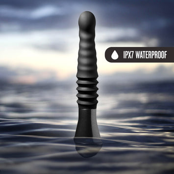 Temptasia Lazarus Thrusting Dildo Black Default Title