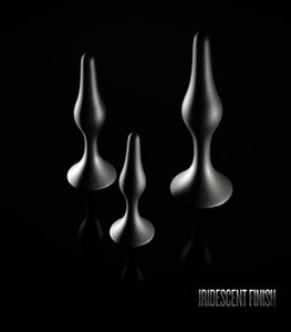 Anal Adventures Matrix Genesis Plug Kit Stellar Silver Default Title