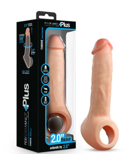 Performance Plus Thrive 2.5in Silicone Penis Xtender Beige Default Title
