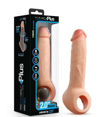 Performance Plus Thrive 2.5in Silicone Penis Xtender Beige Default Title
