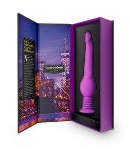 Impressions New York Gyroquake Dildo Purple