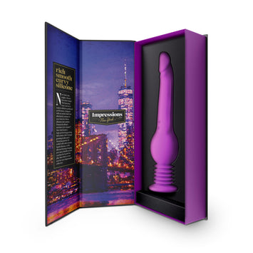 Impressions New York Gyroquake Dildo Purple Default Title
