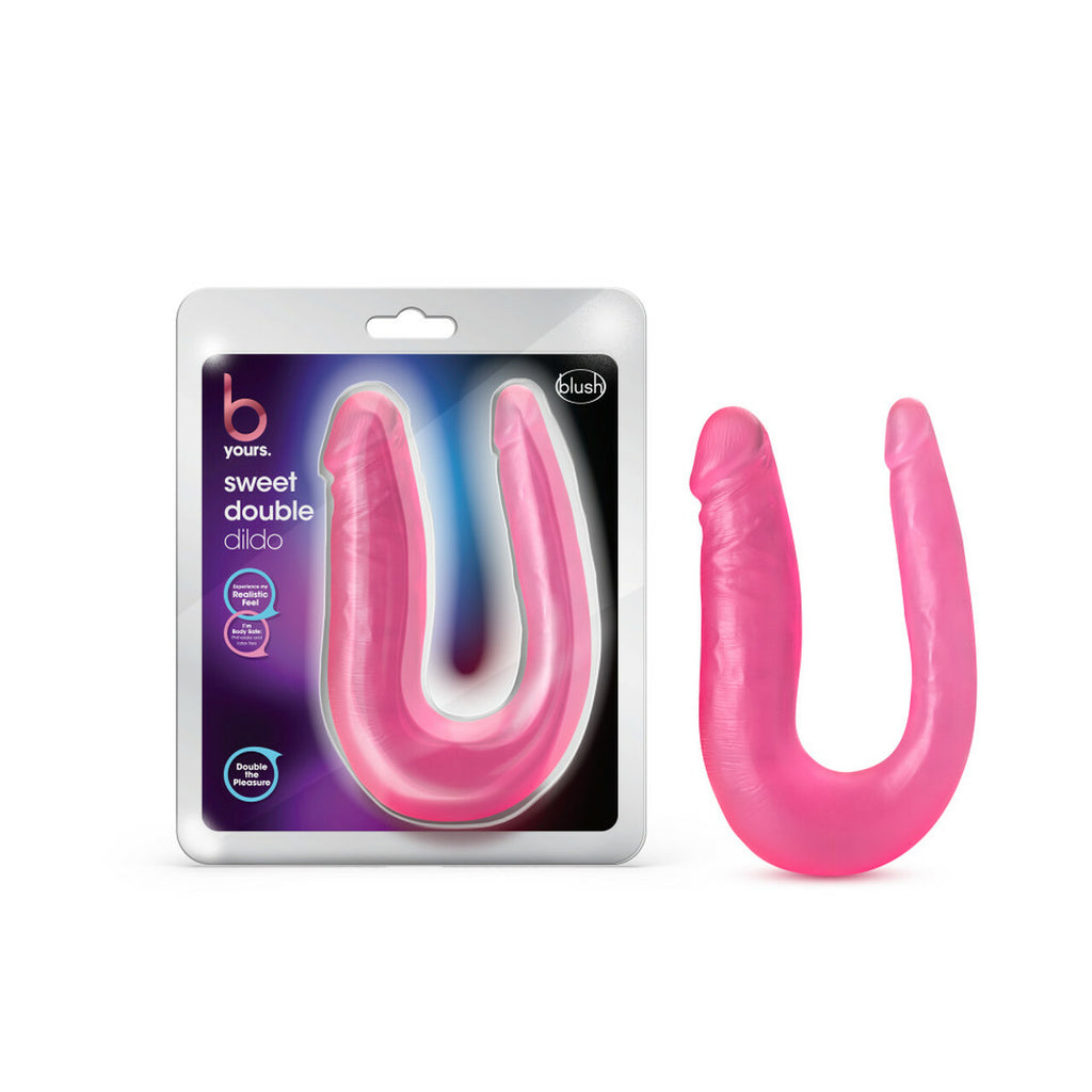B Yours Sweet Double Dildo Pink Default Title