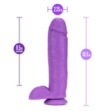 Neo 10in Dual Density Dildo Neon